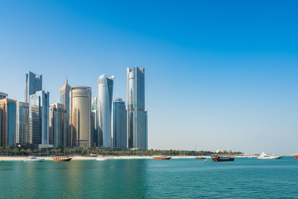 abu dhabi sea & building