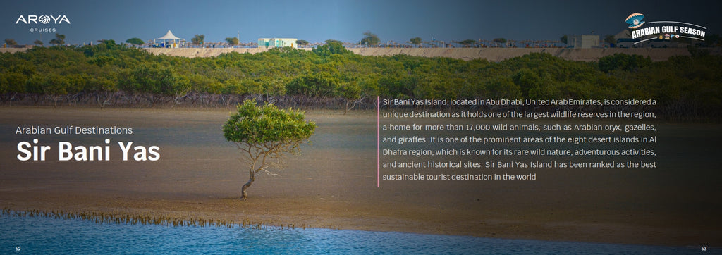 8 Days 7 Nights Cruise: Doha - Dammam - Dubai - Khasab - Abu Dhabi - Sir Bani Yas - Doha