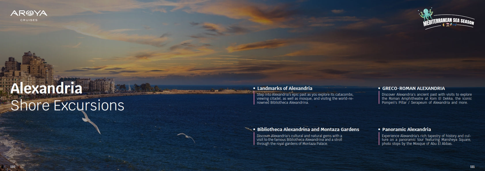 8 Days 7 Nights Cruise: Istanbul - Bodrum - Marmaris - Kaş - Alexandria - Istanbul