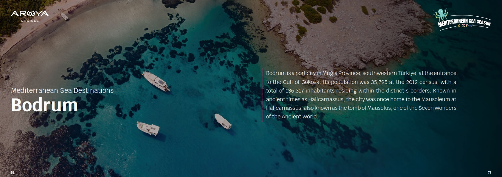 8 Days 7 Nights Cruise: Istanbul - Bodrum - Rhodes - Mykonos - Pireaus (Athens) - Istanbul