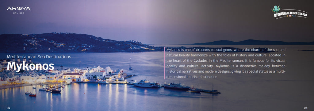 8 Days 7 Nights Cruise: Istanbul - Bodrum - Rhodes - Mykonos - Pireaus (Athens) - Istanbul